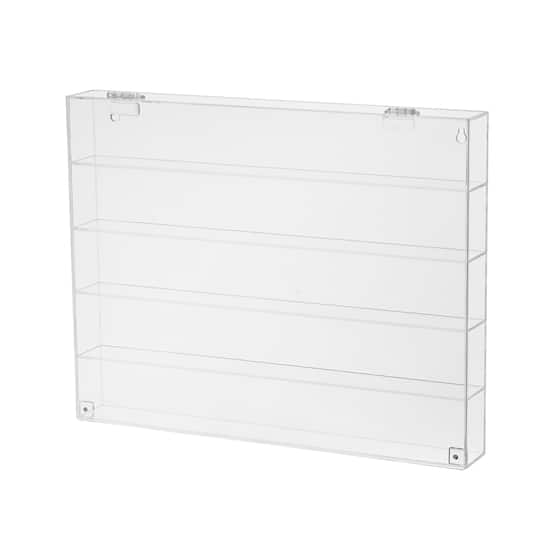 Clear Front Loading Mini Figure Shadow Box with Shelves by Studio Décor®